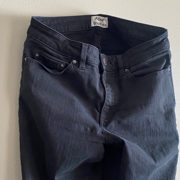 Acne Studios Skin 5 Black Jean size 5 - Picture 2 of 9